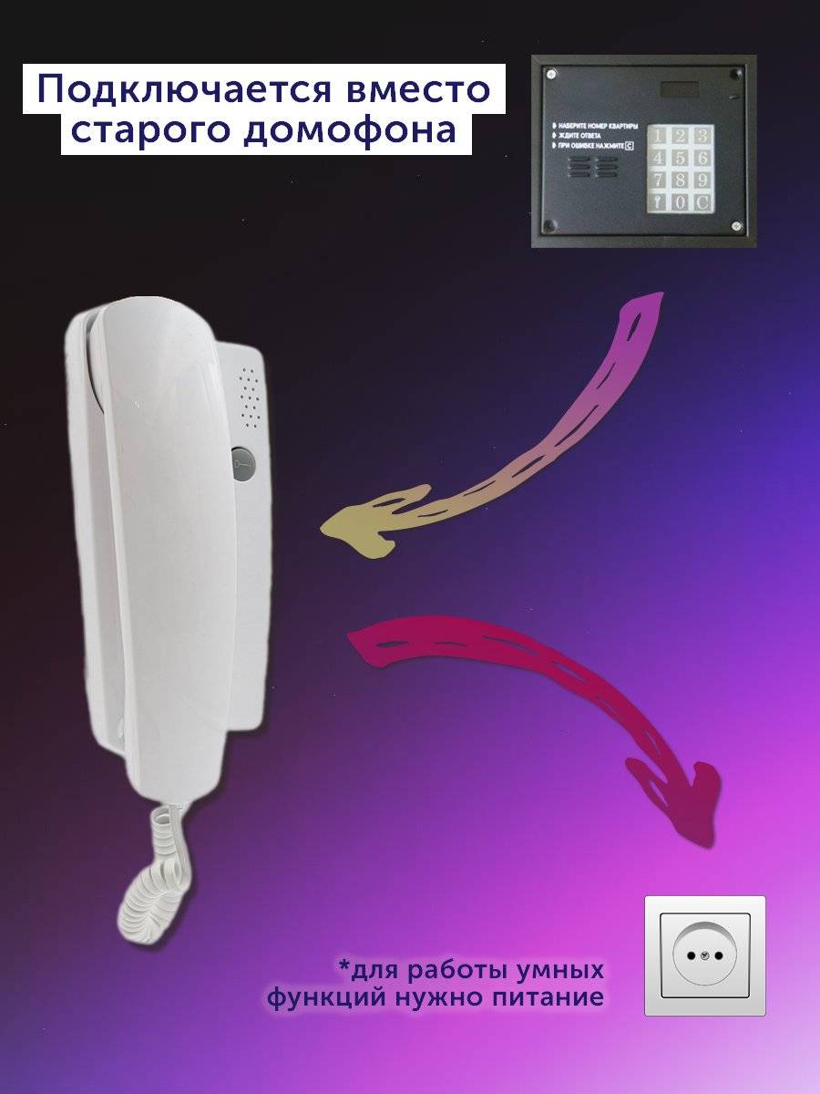 Умный домофон espDomofon v8.2 координатный