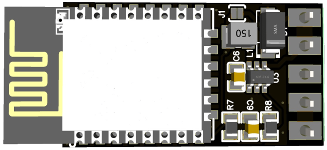 Плата управления адресными лентами и светодиодами Gled One