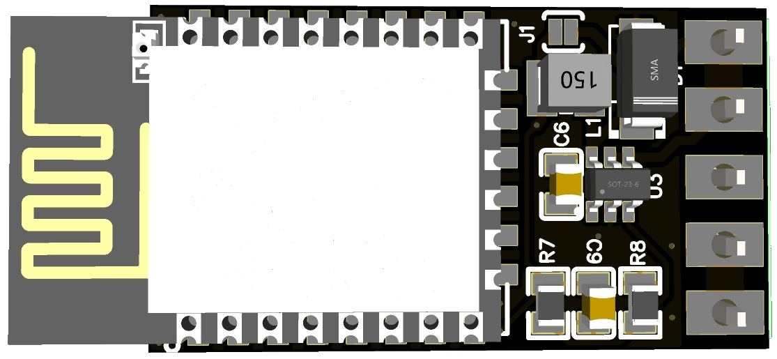 Плата управления адресными лентами и светодиодами Gled One