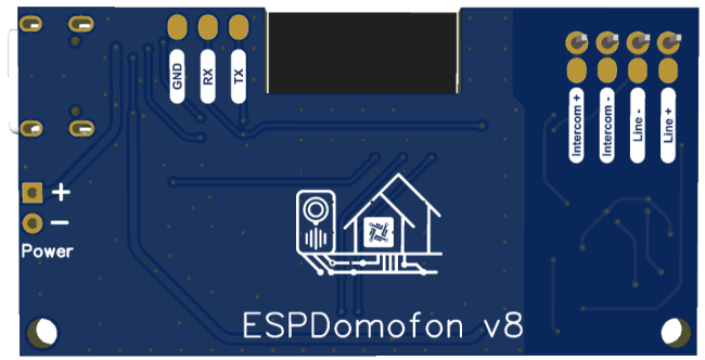 Умный домофон WiFi версия v.8