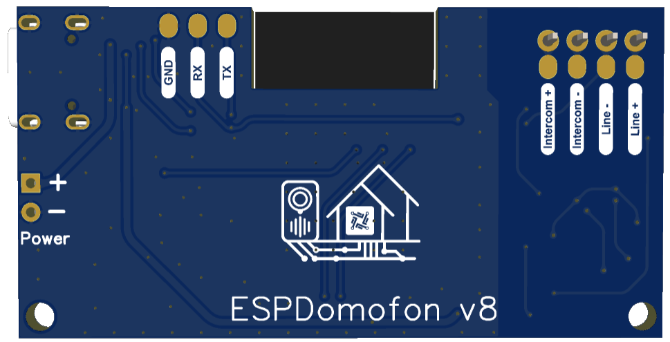 Умный домофон WiFi версия v.8
