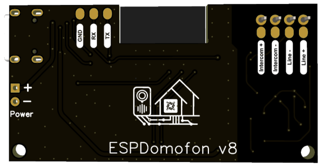 Умный домофон WiFi версия v.8